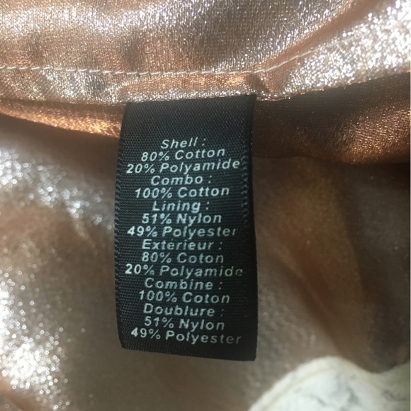 Elizabeth and James Skirt color: Music~Ivory & Silver floral lace brocade mini S - Picture 9 of 15